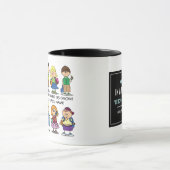 Mug Un enseignant sur un million. Don de l'enseignant (Centre)