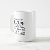 Mug Un enseignant vraiment grand (Devant gauche)