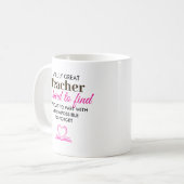Mug Un enseignant vraiment grand - Nom personnalisé (Devant gauche)