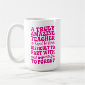 Mug Un enseignant vraiment incroyable est difficile à (Gauche)