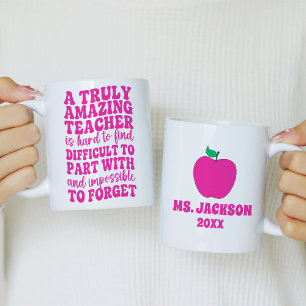 Mug Un enseignant vraiment incroyable est difficile à