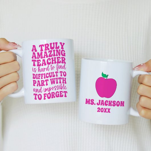 Mug Un enseignant vraiment incroyable est difficile à