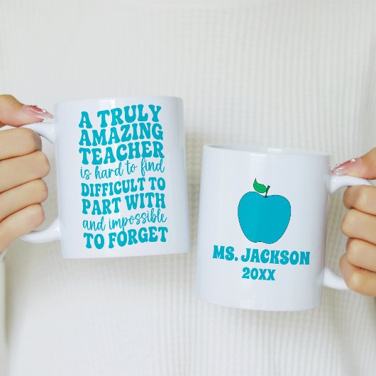 Mug Un enseignant vraiment incroyable est difficile à 