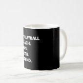 Mug Un entraîneur de volleyball légende du mythe (Devant droit)