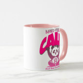 Mug Un esprit calme, plein coeur, comme un panda paisi (Devant droit)