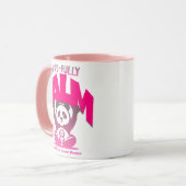 Mug Un esprit calme, plein coeur, comme un panda paisi (Devant gauche)