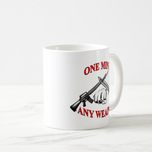 Mug Un esprit toute arme MCMAP (Devant droit)