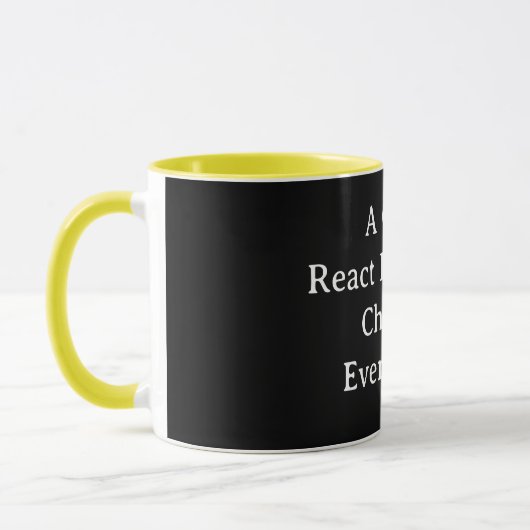 Mug Un excellent développeur React change tout – React (Gauche)