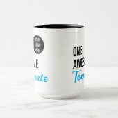 Mug Un excellent logo personnalisé pour camarade d'équ (Centre)