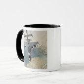 Mug Un F-16 Faucon combattant ravitaille (Devant gauche)