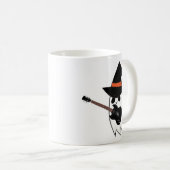 Mug Un fantôme avec une guitare (Devant droit)