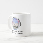 Mug Un fasciste n'appartient pas aux pères fondateurs (Devant gauche)