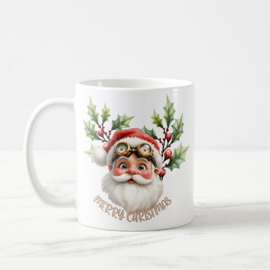 Mug Un faux steampunk père Noël (Gauche)