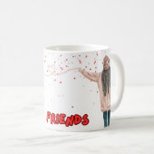 Mug « Un fil. Un cœur. À jamais connectées. » (Devant droit)
