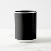 Mug Un fond texturé noir foncé sans couture (Centre)