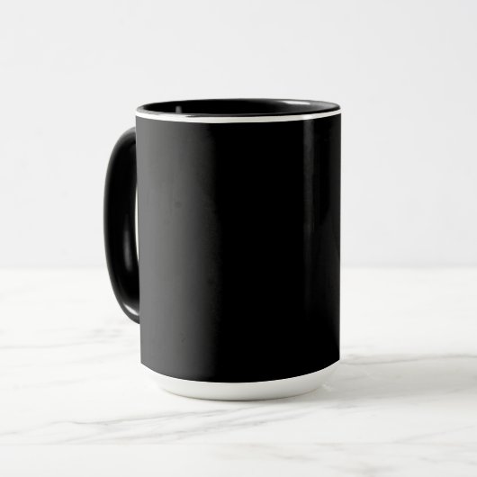 Mug Un fond texturé noir foncé sans couture (Devant gauche)