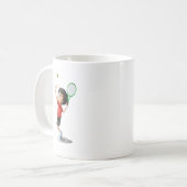 Mug Un garçon jouant au tennis (Devant gauche)