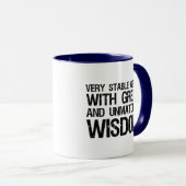Mug Un Génie Très Stable Avec Une Grande Sagesse Inéga (Devant droit)