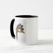 Mug Un griffon tenant un cerf commun dans son bec (Devant gauche)