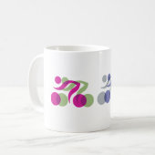 Mug Un groupe de coureurs (Devant gauche)