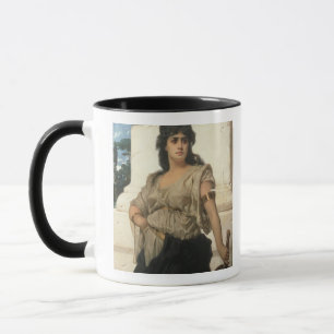 Mug Un guerrier juste (huile sur la toile)