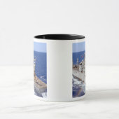 Mug Un hélicoptère nettoie le poste de pilotage (Centre)