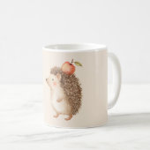 Mug Un hérisson par jour une pomme (Devant droit)