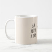Mug Un hérisson par jour une pomme (Gauche)