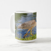 Mug Un héron bleu (Devant gauche)