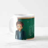 Mug Un homme d'affaires présente de la musique (Devant gauche)