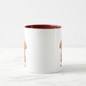 Mug Un homme en pain d'épice avec un masque Musique pe (Centre)