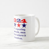 Mug Un Homme Honnête Ne Peut Pas Se Sentir Plaisir - P (Devant droit)