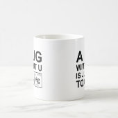Mug Un Hug Sans U Est Juste Toxique (Centre)