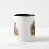 Mug Un Indien Blackfoot à cheval, plaquent 19 du vol. (Centre)