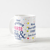 Mug Un Infirmière vraiment Extraordinaire Nom personna (Devant gauche)