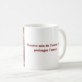 Mug Un Instant de Douceur Pour Deux, carte pour tous (Devant droit)
