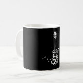 Mug Un Instrument À Quatre Chaînes Ukulele Avec Beau (Devant gauche)