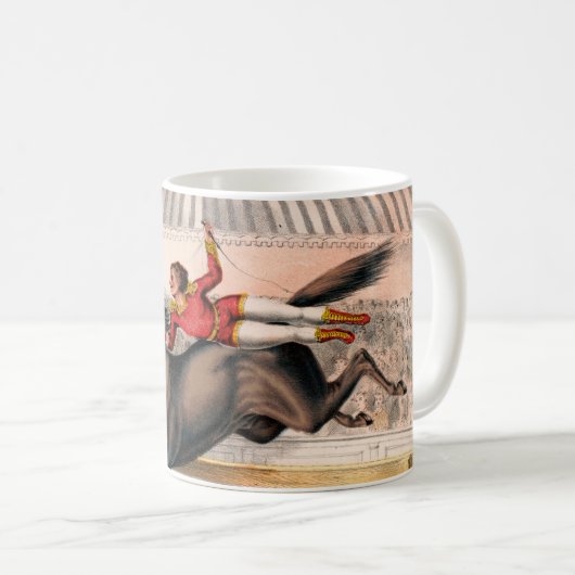 Mug Un Interprète De Cirque À Cheval De Voûte (Devant droit)