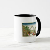 Mug Un jardin du marché à une des portes de Paris (Devant droit)