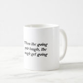 Mug Un jeton intemporel d'amour dans chaque Sip - (Devant droit)