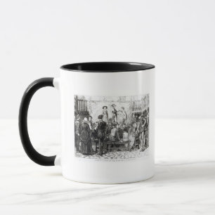 Mug Un jeu dans une cour d'auberge de Londres