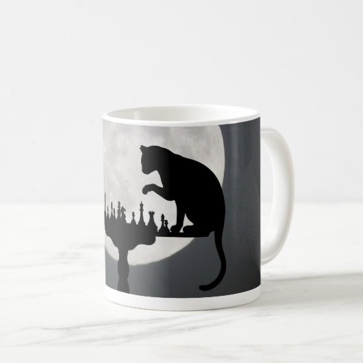 Mug Un jeu de chat et de souris (Devant droit)