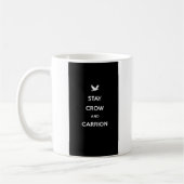 Mug Un jeu de mots sur 'Keep Calm and Carry On' (Gauche)