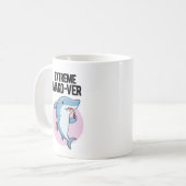 Mug Un jeu de requin Mako Funny Mako extrême (Devant gauche)