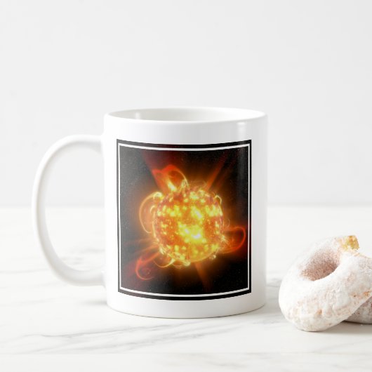 Mug Un jeune nain rouge (Avec donut)