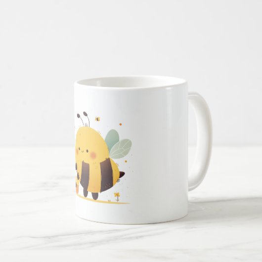 Mug Un joli boeuf couché (Devant droit)