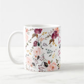 Mug Un joli Dieu Floral est en elle, elle ne tombera p (Gauche)