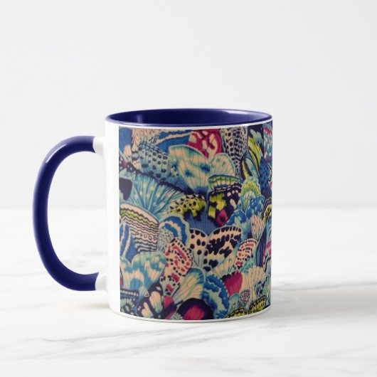 Mug Un joli Philip Jacobs en tissu de papillon d'aile (Gauche)