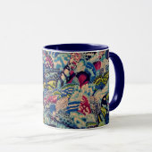 Mug Un joli Philip Jacobs en tissu de papillon d'aile  (Devant droit)