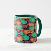 Mug Un joli Philip Jacobs Tissu De La Mer D'Urchin (Devant droit)
